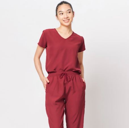 HTP Basics Women's Unifit Scrub Suit - Uniform for Nurse Doctor Clinic Spa Salon #2