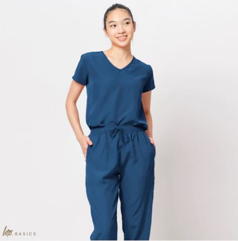 HTP Basics Women's Unifit Scrub Suit - Uniform for Nurse Doctor Clinic Spa Salon #2