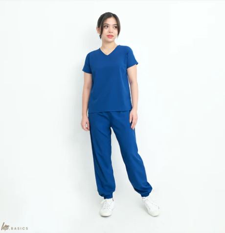 HTP Basics Women's Unifit Scrub Suit - Uniform for Nurse Doctor Clinic Spa Salon #2